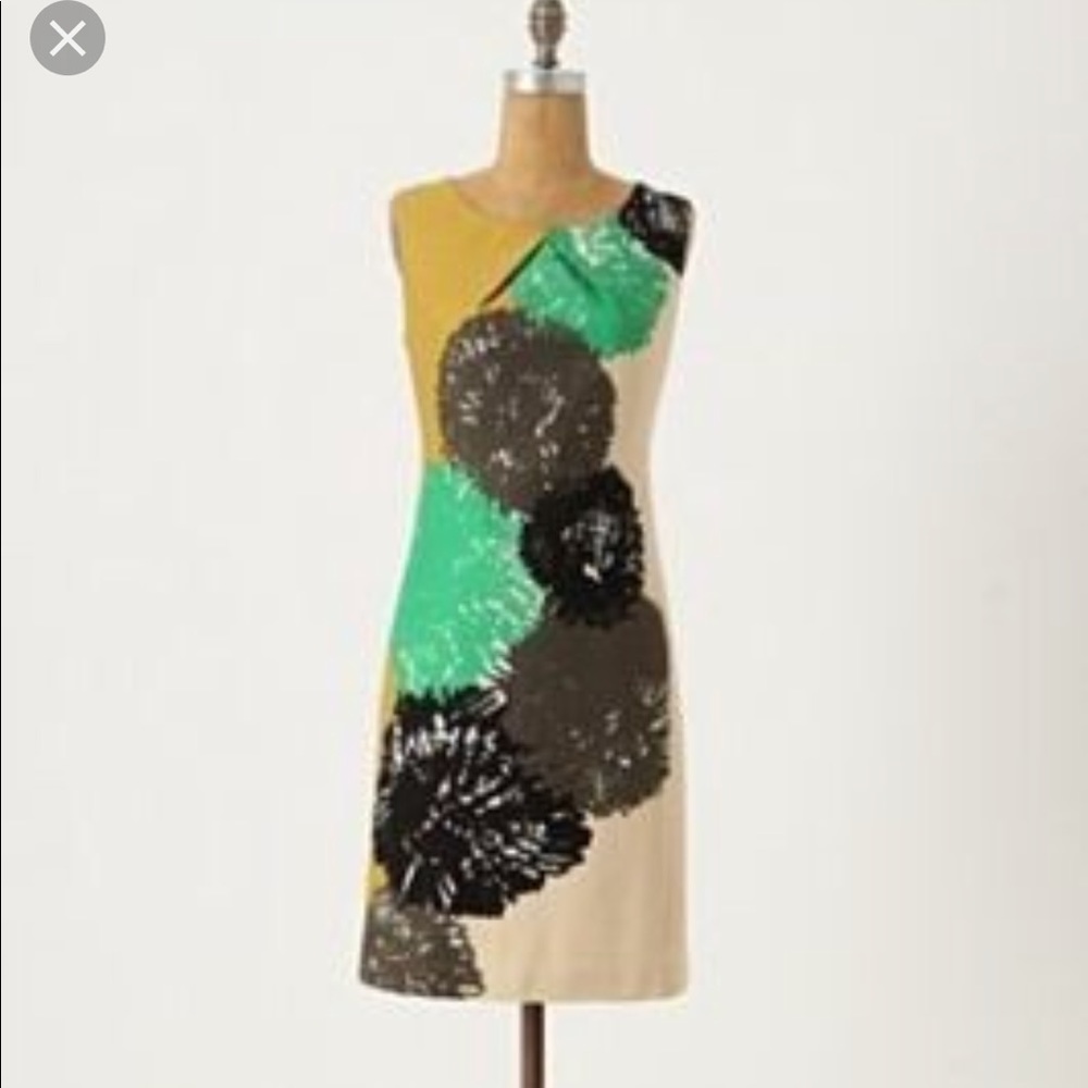 Anthropologie tabitha shift dress